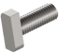 M10 hammer head screw &amp; nut with locking teeth